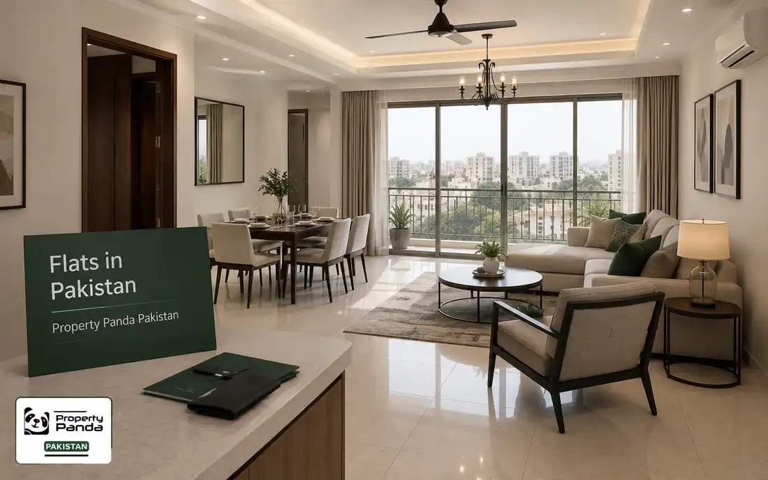Modern apartment interior in Lahore
