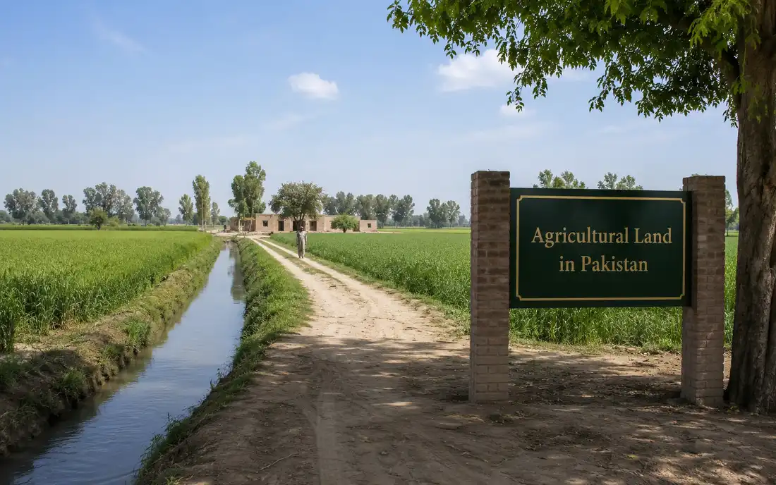 Agricultural land in Pakistan
