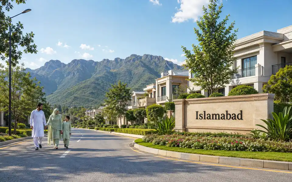 Islamabad residential skyline