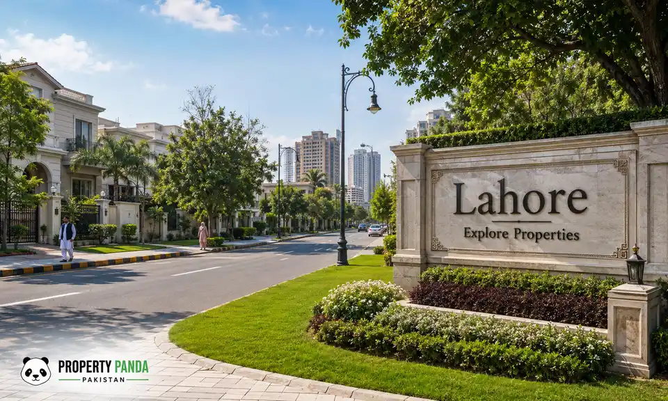 Lahore residential boulevard
