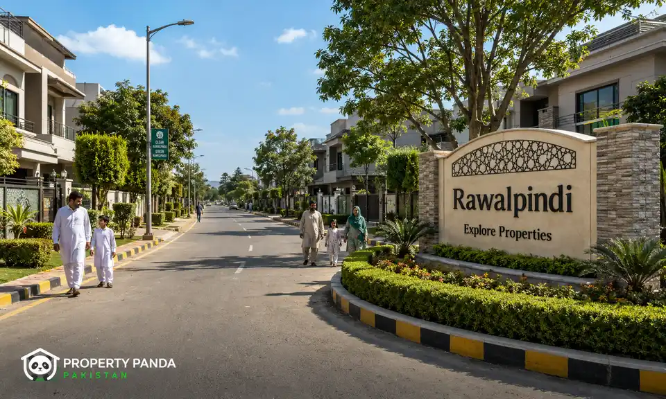 Villa neighbourhood in Rawalpindi
