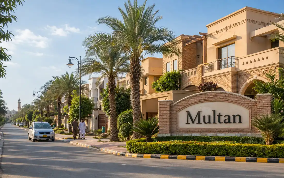 Villa neighbourhood in Multan