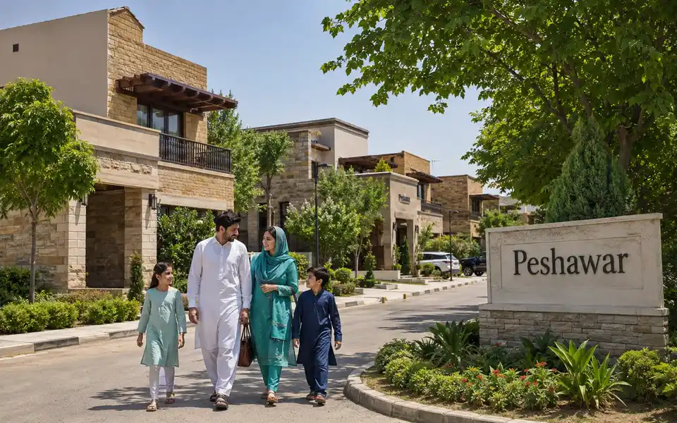 Residential community in Peshawar