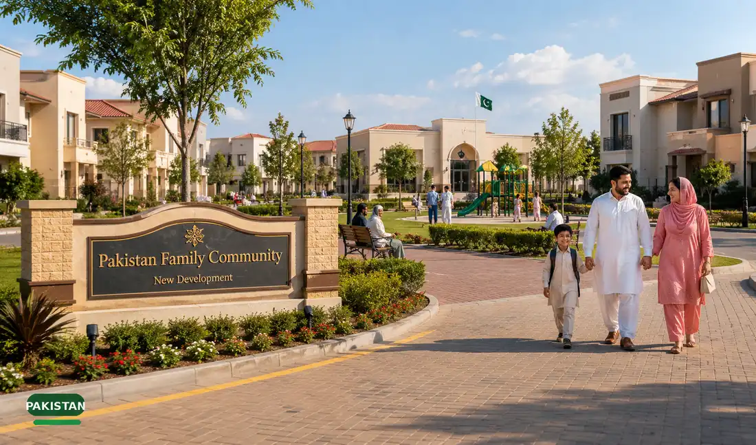 New family residential community in Pakistan
