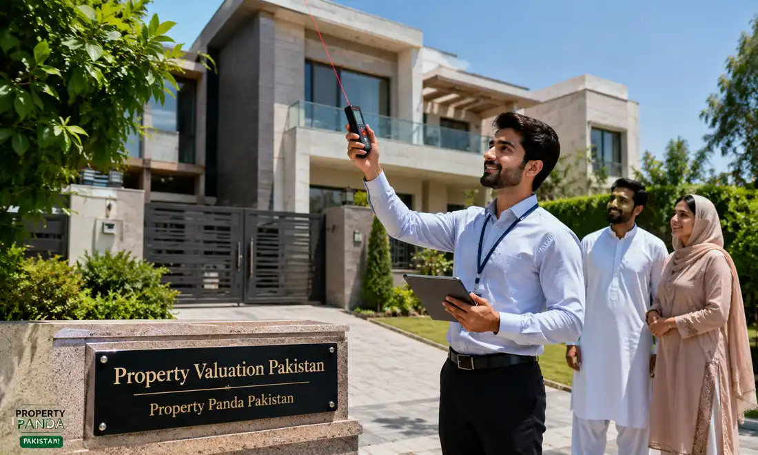 Professional property valuation inspection in Pakistan